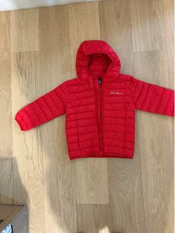 Eddie Bauer toddler red puffer jacket size 2t
