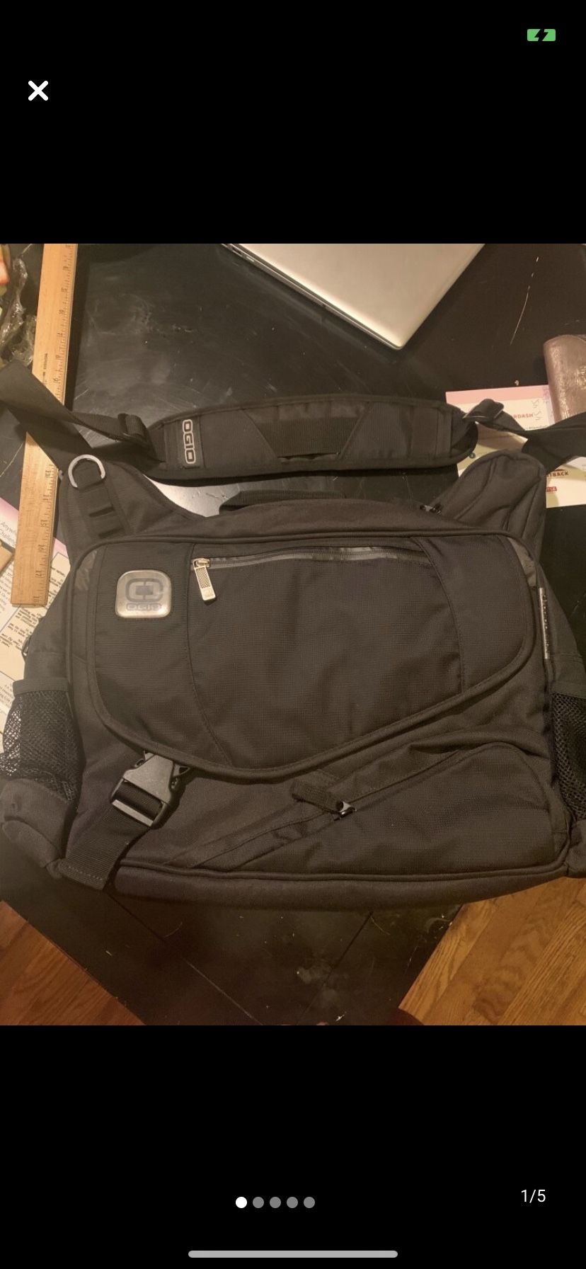 OGIO laptop tech spec messenger bag