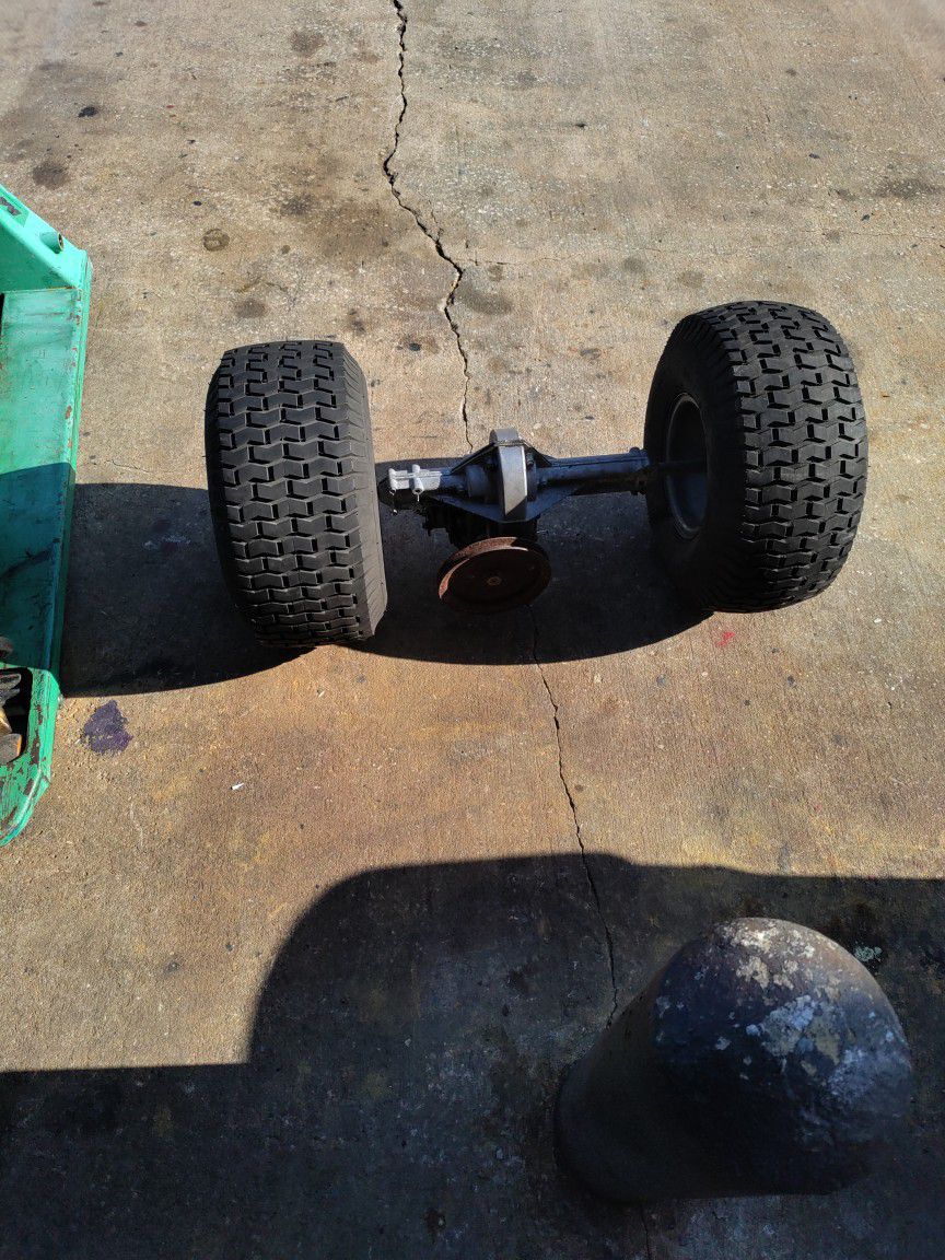 Rider Rear Axel Complete Used