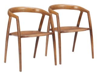 Ziran Walnut Dining Chair (Set of 2)