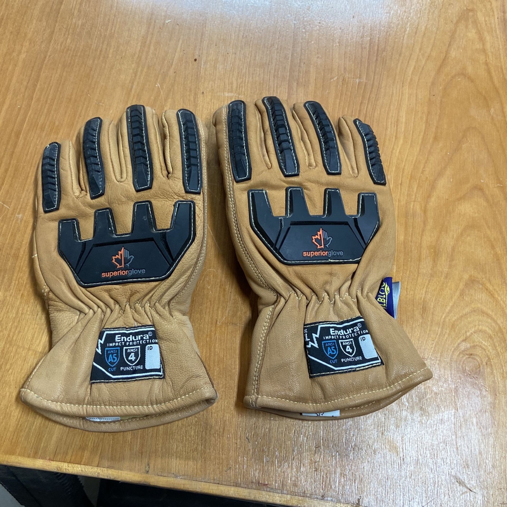 Superior Glove Impact Resistant Gloves Size XL Cut & Puncture Resistant