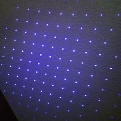 Purple Laser Light Show Non Moving