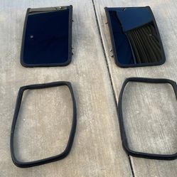SUN VISORS RH AND LH NISSAN D21,NISSAN TRUCK,NISSAN PICKUP,NISSAN HARD BODY 