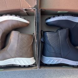 Lot of 2 New Khombu Ladies All Weather Boots Black/Brown (Women’s 8) - $45 for Both