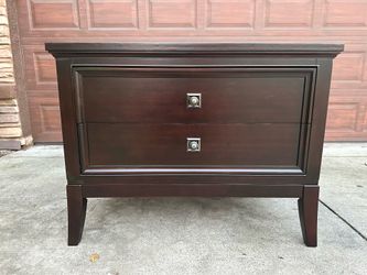 Solid Wood 2-drawer Armoire