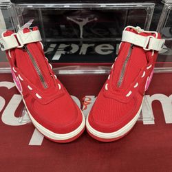 Nike Air Force 1 High Team Red Pink Blast – Men’s 10.5 (New)