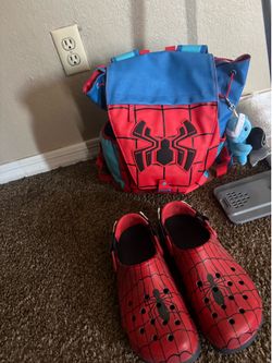Spider-Man bag and cros