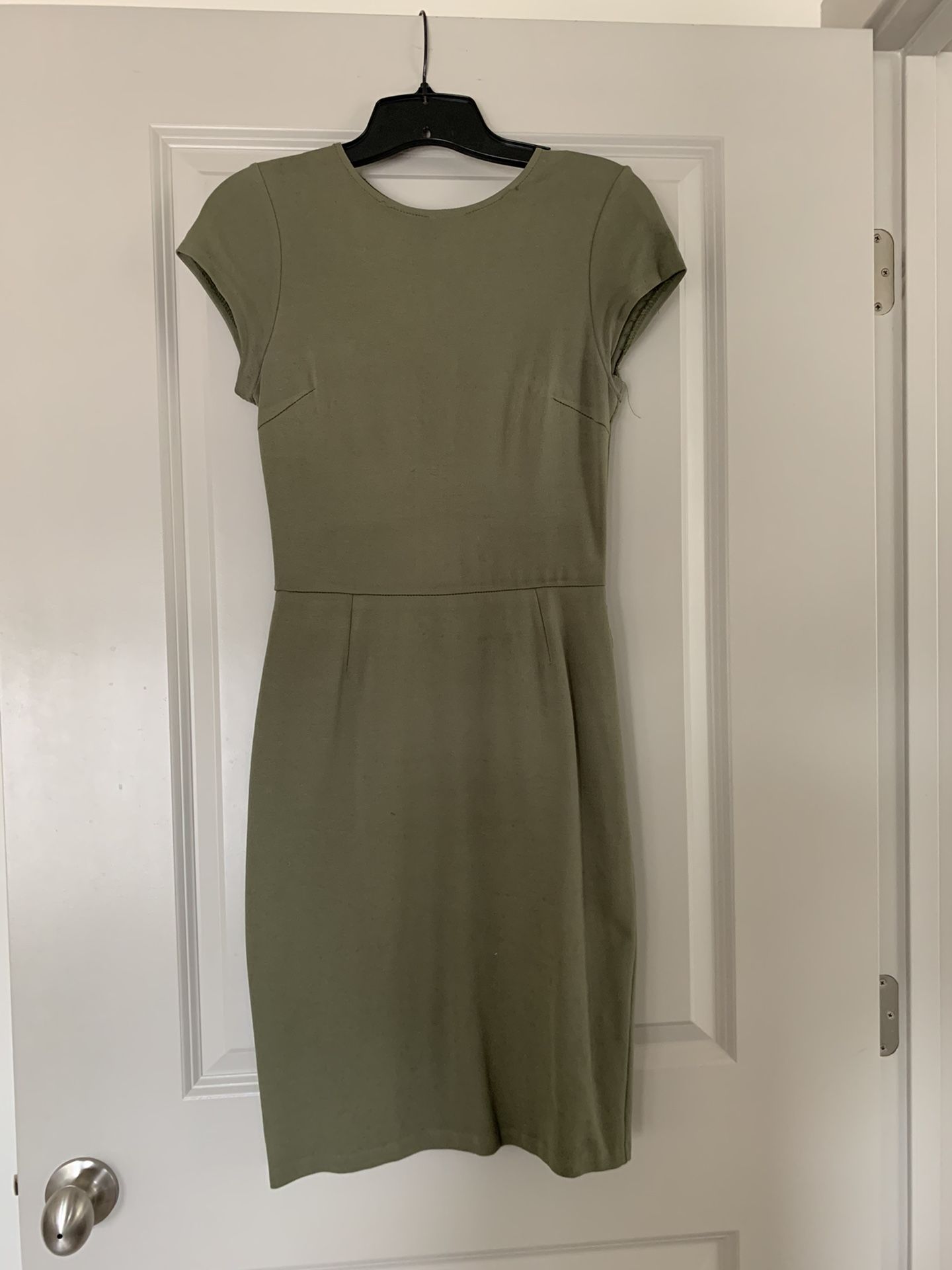Olive Green Love Ady Dress