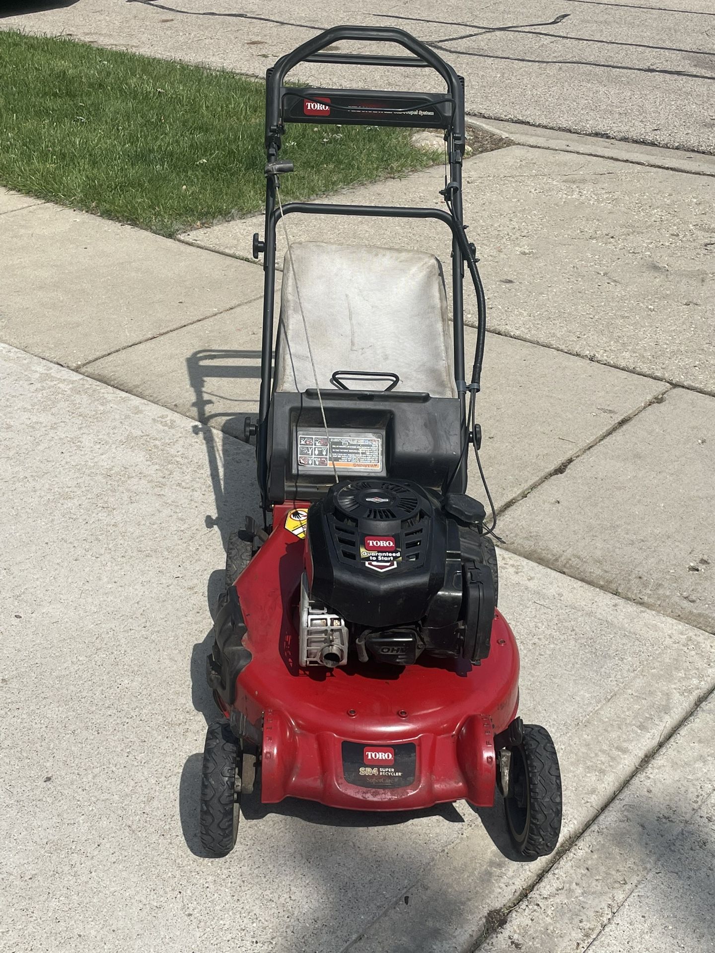 TORO R4 Super Recycle Self Propelled Lawn mower