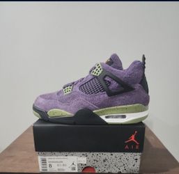 Jordan 4 Retro's  "Canyon Purple"