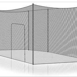New Open Box 35X10X10 Baseball Batting Cage Net Heavy Duty Net (FRAME NOT INCLUD