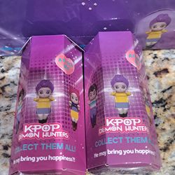 K pop demon hunter mini characters