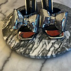 Cape Robbin Disco Ball women's high-heeled sandals