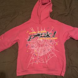 Pink Spider Hoodie 