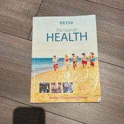HE250 Personal Health