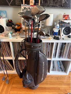 18 Golf Clubs + Bag  + Balls and Tees