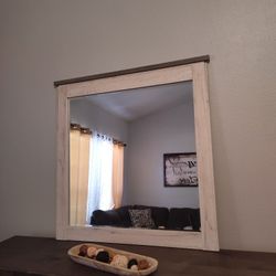 Farmhouse Mirror Bedroom Living Room Decor Dining Room