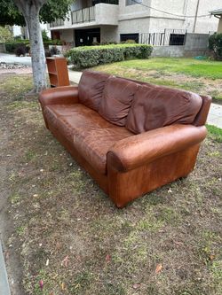 FREE COUCH - full grain leather