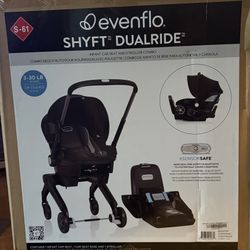 Even Flo Shyft Dual ride Stroller/ Car Seat 