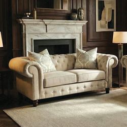 Ammirati Beige Loveseat