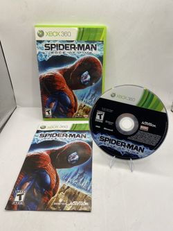 Spider-Man: Edge of Time Microsoft Xbox 360, 2011 COMPLETE Tested mint condition