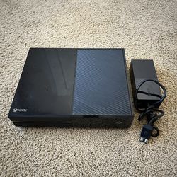 Xbox One Console (500GB) and Power Brick