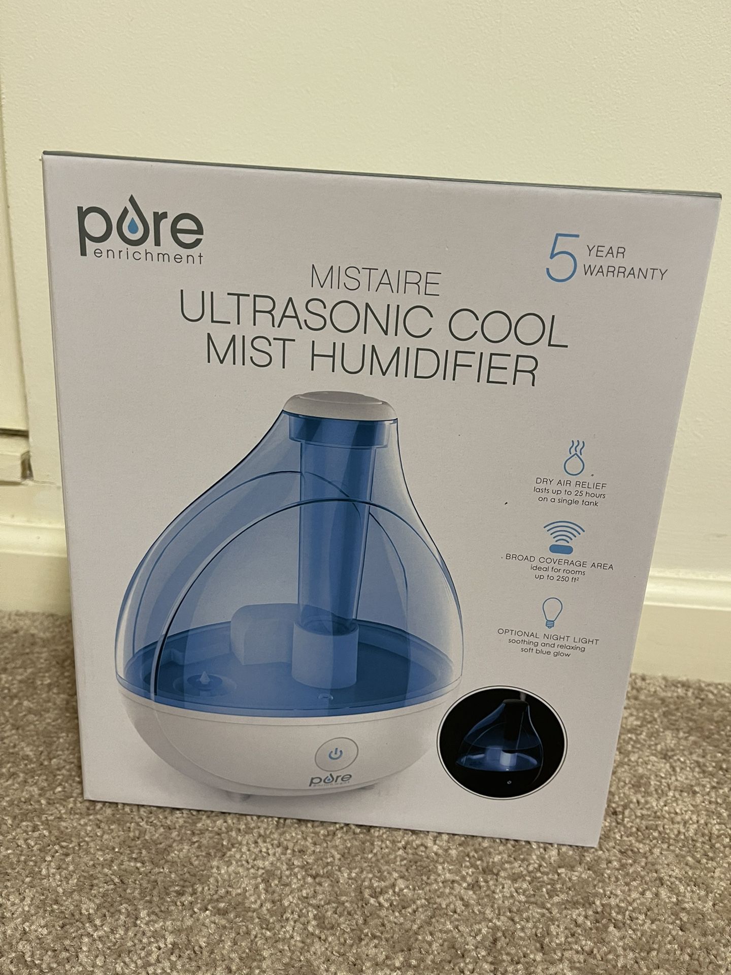 Ultrasonic Cool Mist Humidifier