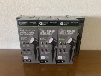 LED Multi-Color Spike Light - 2ft Cord