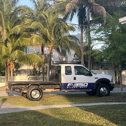 2003 Ford F350 Super Duty Dually Flatbed 4 x 4