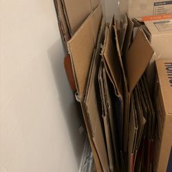 Moving Boxes + Bubble Wrap + Blanket 