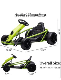 Electric 24V Go Kart for Kids