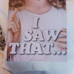 Metal Sign ( Home Decor)