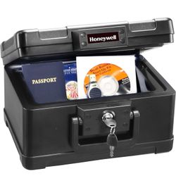 New Honeywell Safes Fire Safe Box Chest with Carry Handle
