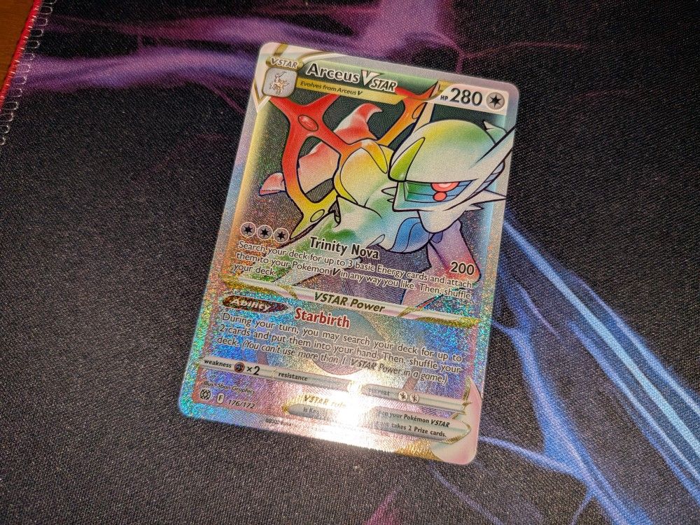 Arceus VStar 176/172 Brilliant Stars Pokemon