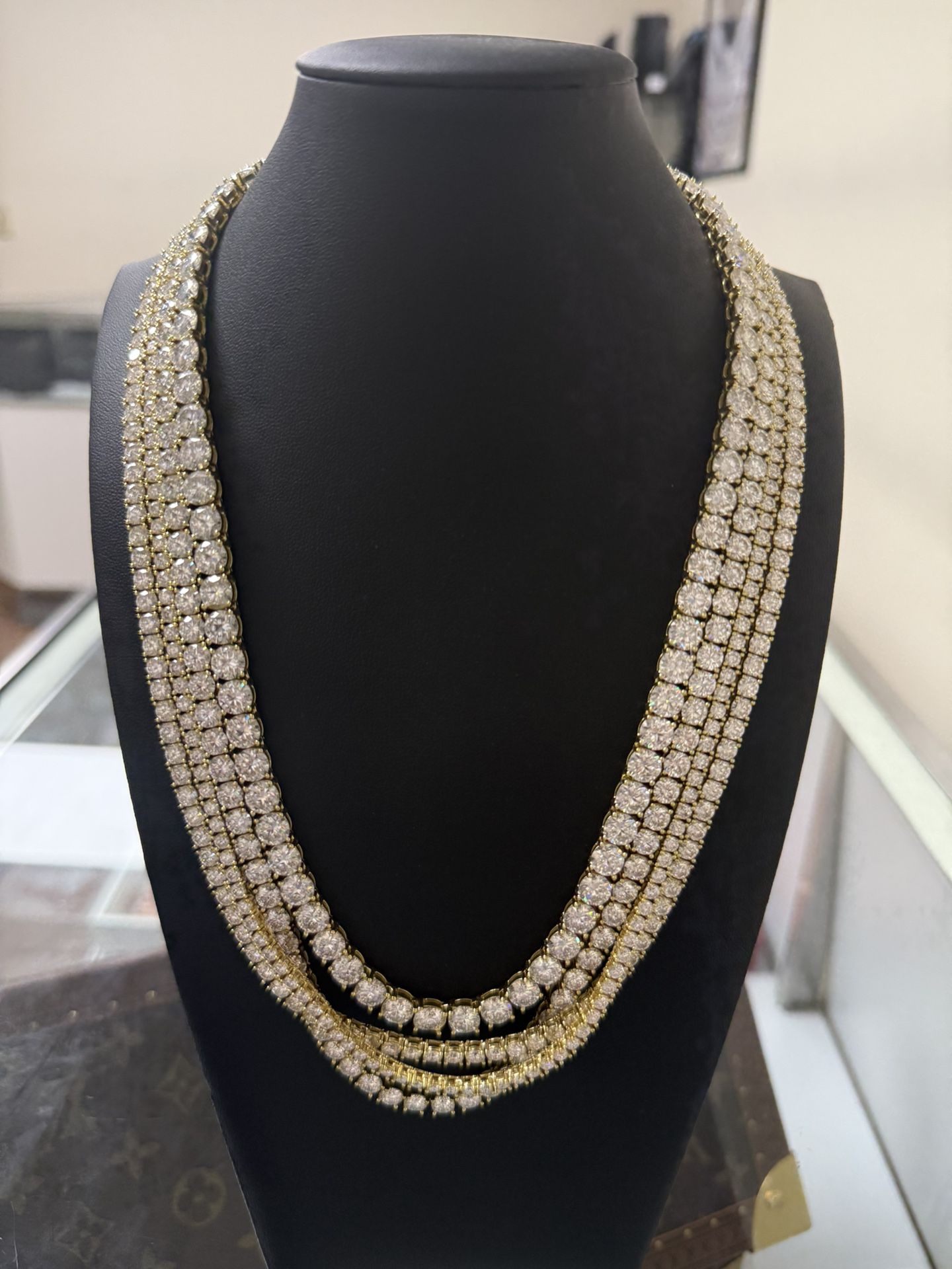 Vvs Moissanite Tennis Chains