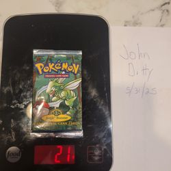 Vintage Pokemon Booster Packs 