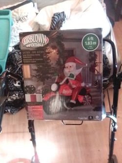 Airblown Inflatable 6ft Santa Claus (Indoor/Outdoor use)
