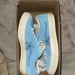 Converse Light Blue