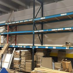 Pallet Racking – Beams $8 / Uprights $50 – Liquidation