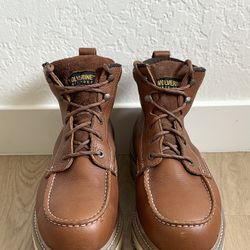 Wolverine Moc Toe Steel Toe Work Boots Size 12