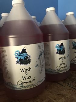 This weeks special at The Soap Trap wash n wax high foamed Car was Soap.