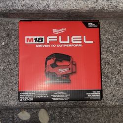 Milwaukee 2737-20 M18 18V FUEL Brushless Cordless D Handle Jig Saw Tool-Only