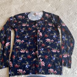PHILOSOPHY FLORAL CARDIGAN M (A)