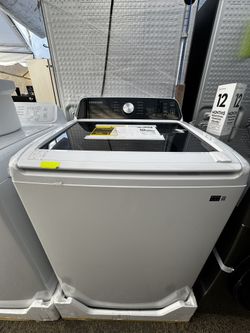 Samsung Washer In White