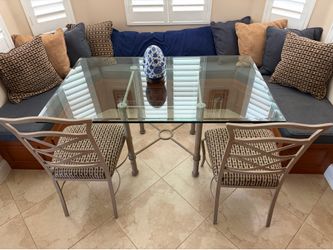 Kitchen table & two chairs