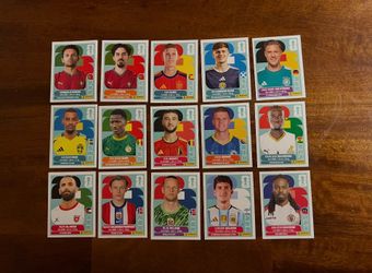 PANINI FIFA sticker cards