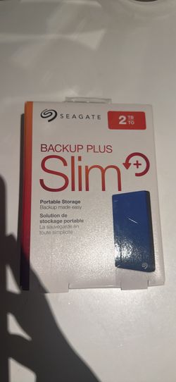 Seagate backup Plus Slim - Portable Storage - 2TB