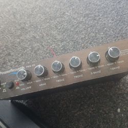 Power Acoustik EQ – 7 Band Equalizer w/ Sub Control
