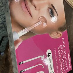 High Frequency skin therapy Wand System 