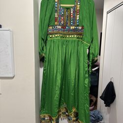 Custom  Afghan Dress